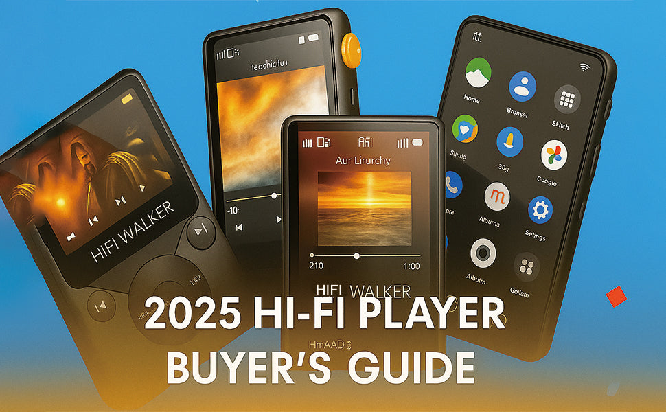 Best Hi-Fi Audio Players 2026 HIFI WALKER DAP Guide
