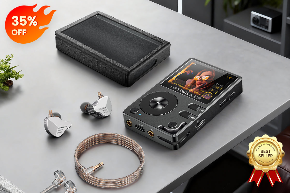HIFIWALKER H2 MP3 Player Black Friday Deal—Analyzing Three Bundle Options