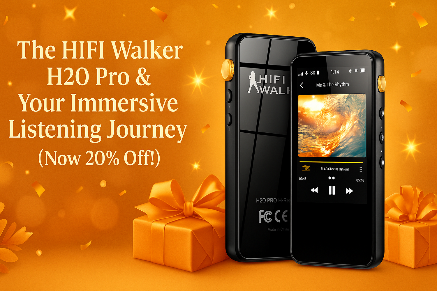 Beyond the Specs: The HIFI WALKER H20 Pro & Your Immersive Listening Journey (Now 20% Off!)