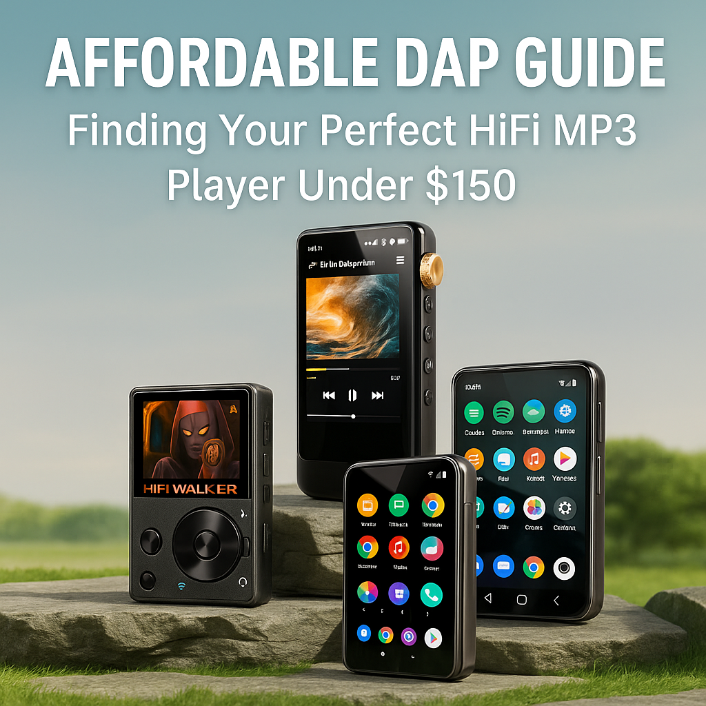 Affordable DAP Guide: Finding Your Perfect HiFi MP3 Player Under $150