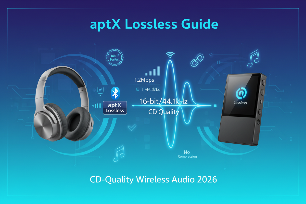 aptX Lossless Guide (2026): CD-Quality Wireless Audio
