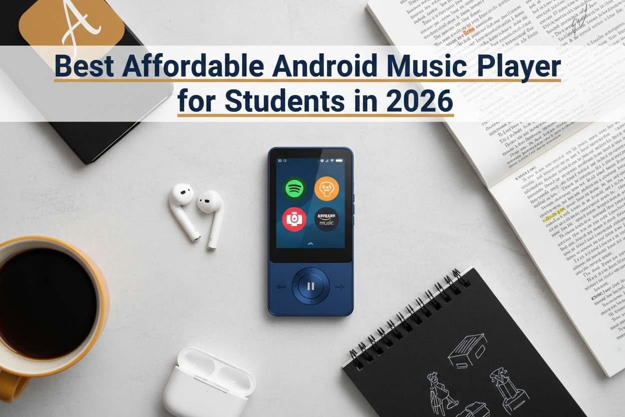 Best Affordable Android Music Player for Students in 2026 (Spotify, Audible & More)