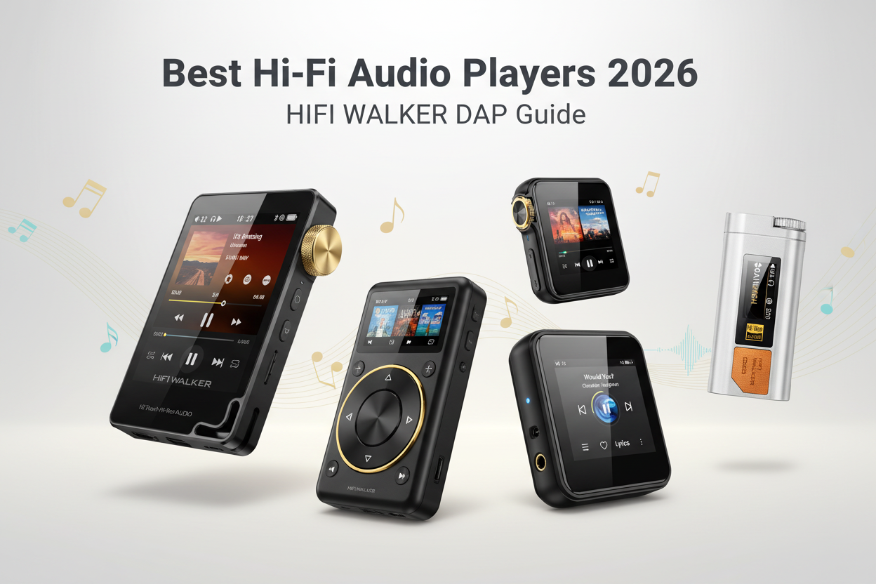 Best Hi-Fi Audio Players 2026 | HIFI WALKER DAP Guide