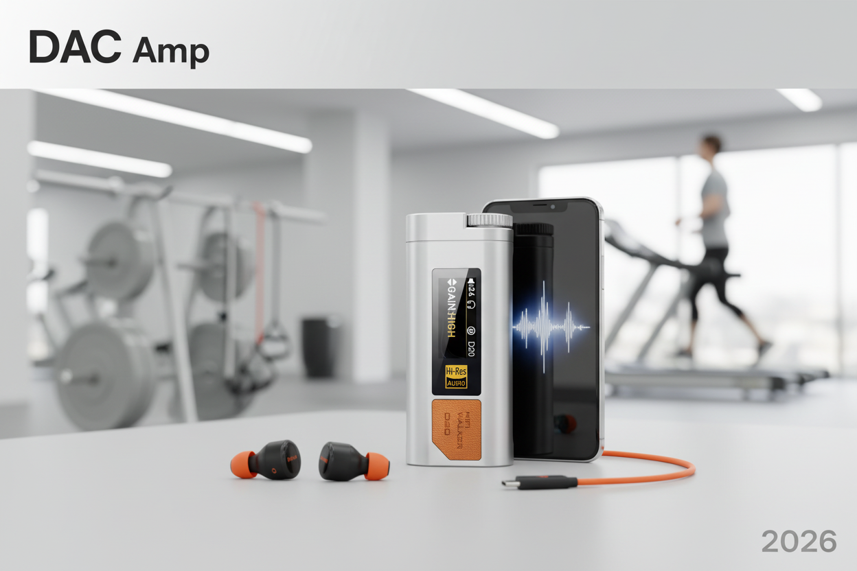 Best USB-C DAC Amp for Working Out: How Hi-Res Audio Upgrades Your Gym Sessions in 2026