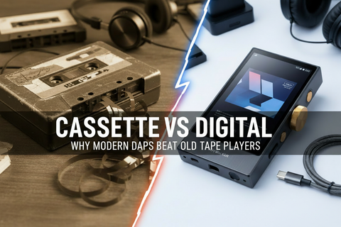 Cassette vs Digital: Why Modern DAPs Beat Old Tape Players