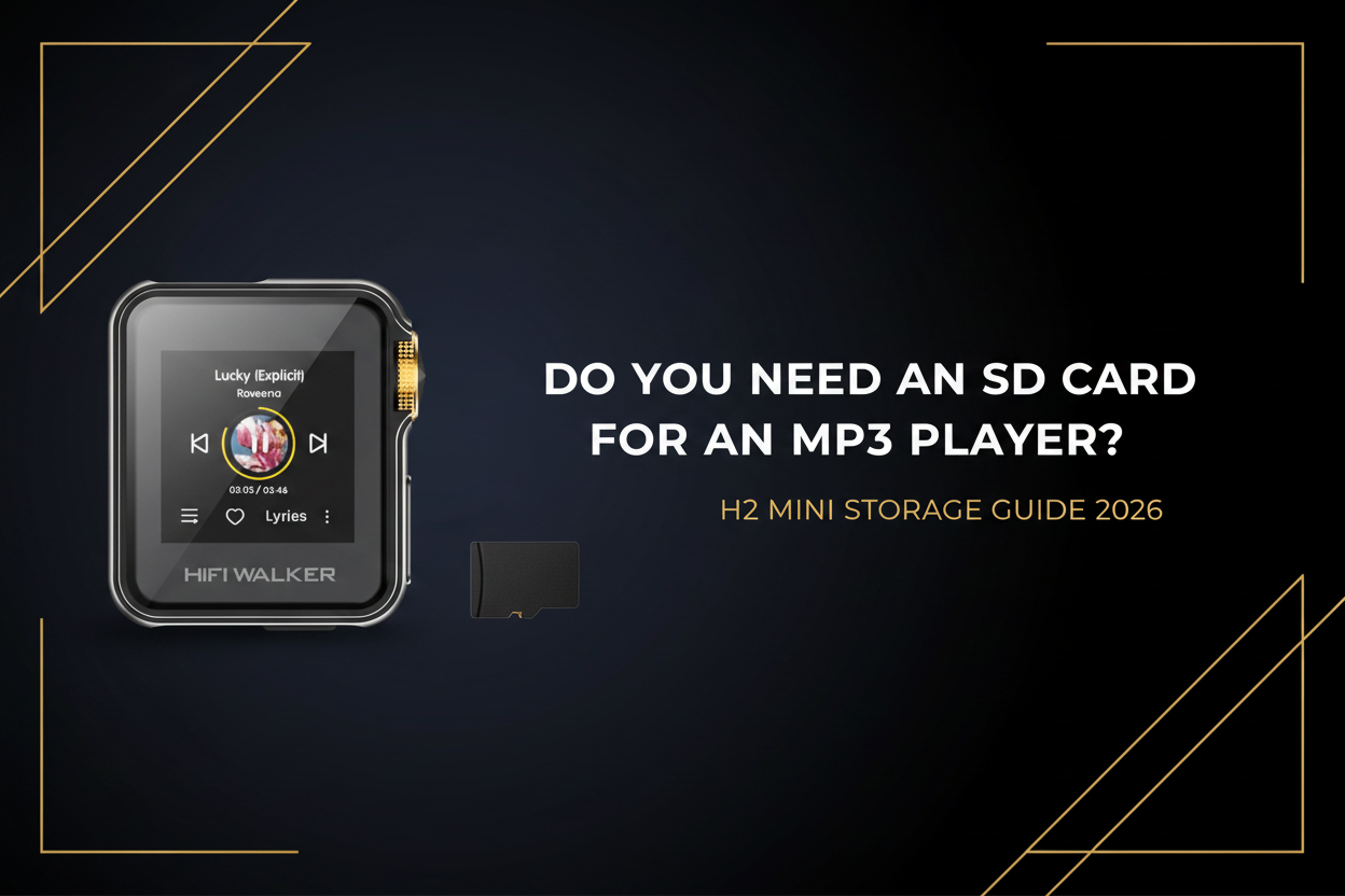 Do You Need an SD Card for an MP3 Player? H2 Mini Storage Guide 2026