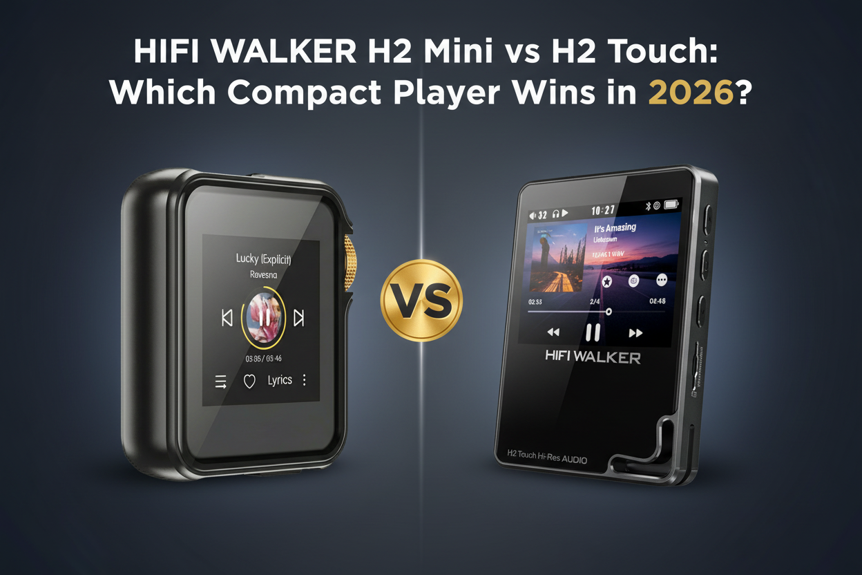 HIFI WALKER H2 Mini vs H2 Touch: Which Compact Player Wins in 2026?