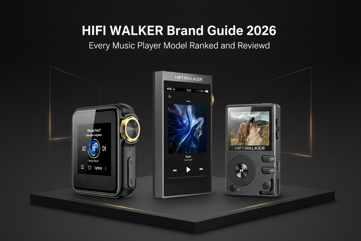 HIFI WALKER Brand Guide 2026: Every Music Player Model Ranked and Reviewed