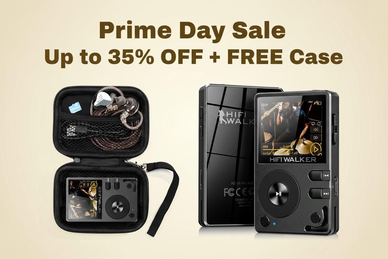 HIFI WALKER H2 Prime Day Deals 2026: Best H2 Player & Bundle Offers