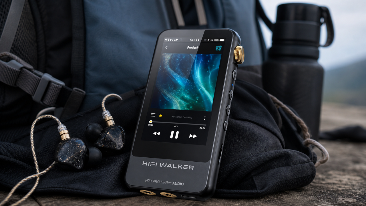 HIFI WALKER H20 Pro in a believable everyday carry scene
