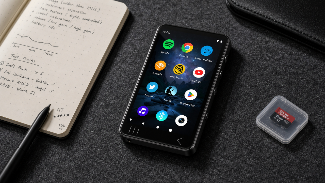 HIFI WALKER G7 editorial cover for HIFI WALKER G7 Review: Android DAP Worth It