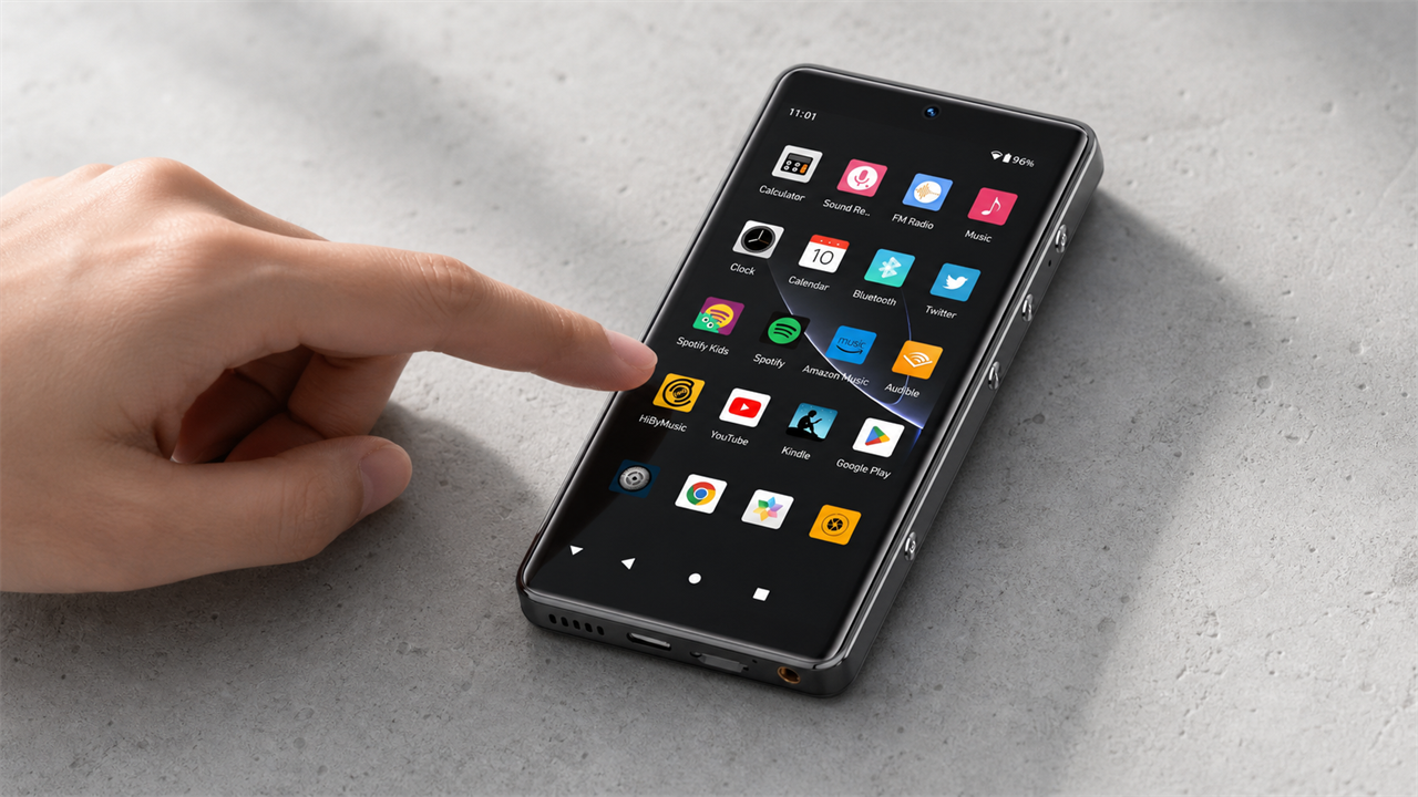 HIFI WALKER G7 Pro, HIFI WALKER G7 blog cover for Best Spotify Compatible Android Music Players G7 Pro Reviewed