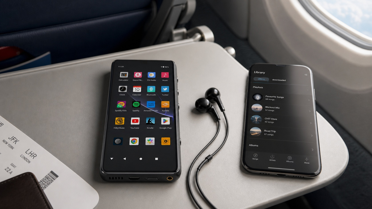 Portable music player editorial cover for Apple Music Downloaders Explained: Enjoy Your Music Anytime