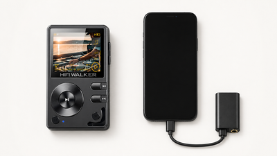 HIFI WALKER H2 blog cover for DAP vs Portable DAC/Amp Which Is Better for Portable Listening?