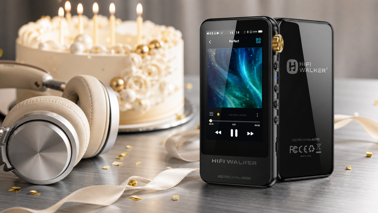 HIFI WALKER H20 Pro in a restrained seasonal still life
