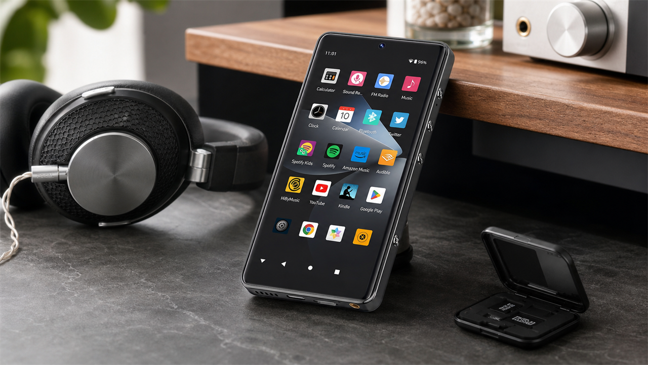HIFI WALKER G7 Pro, HIFI WALKER G7 blog cover for The Best MP3 Player with Android A Guide to Dedicated DAPs