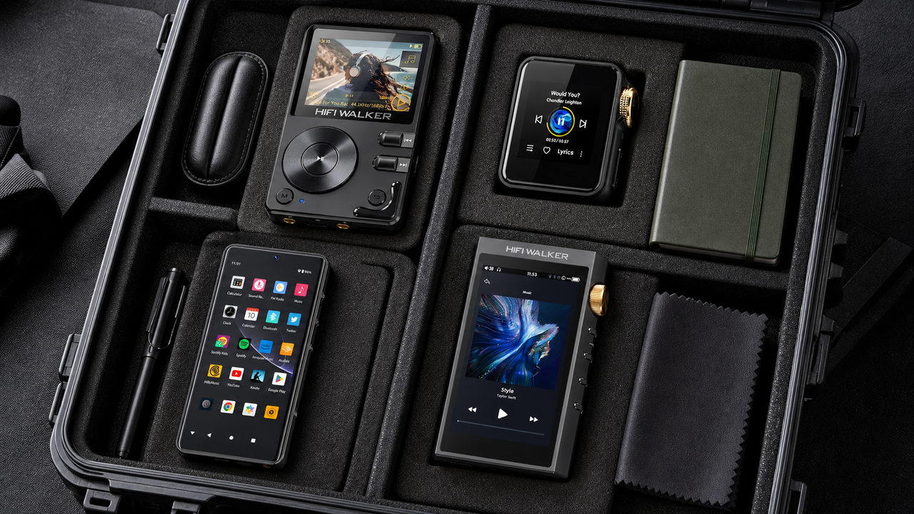 Portable music player editorial cover for Best HiFi MP3 Player (): Audiophile's Guide & Reviews