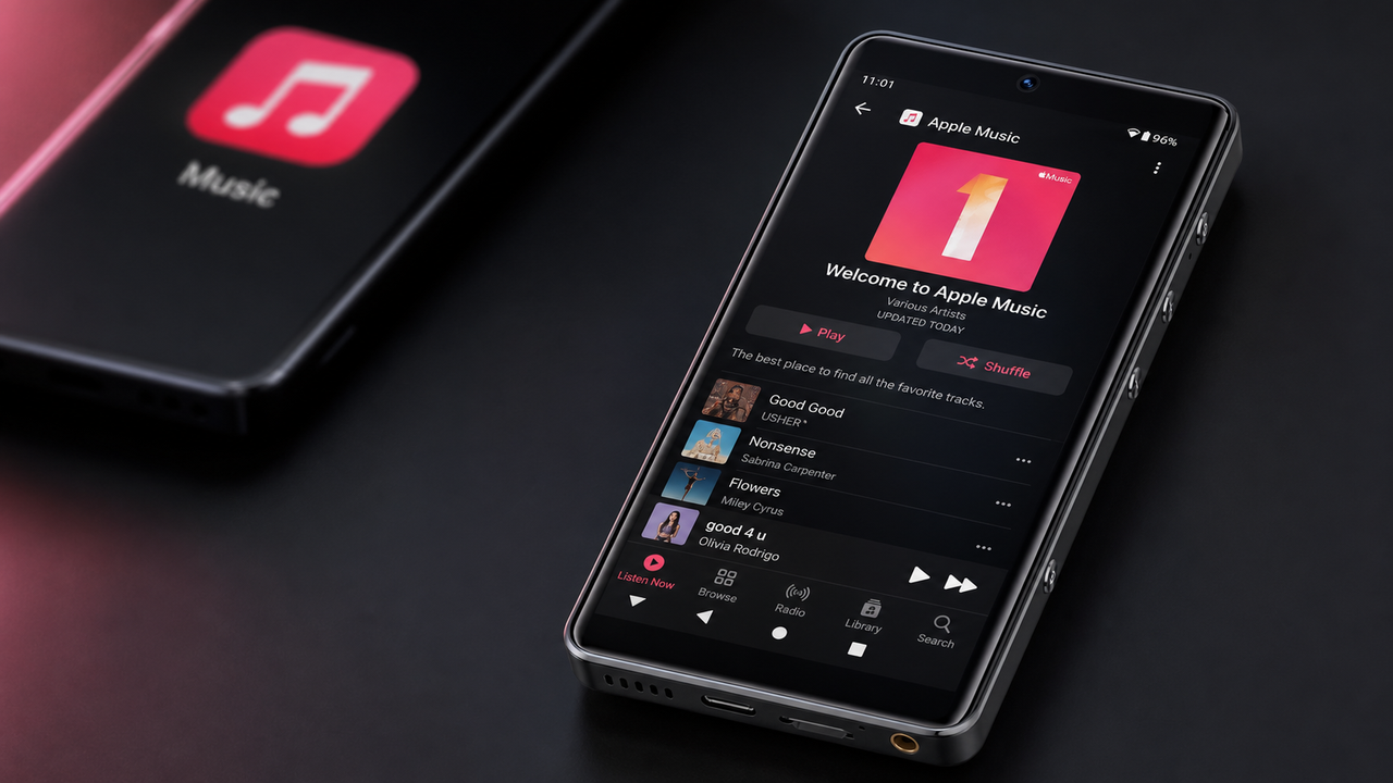 HIFI WALKER G7 and G7 Pro editorial cover for Best MP3 Players Compatible With Apple Music in