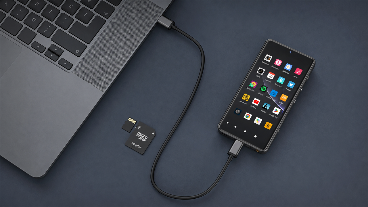 HIFI WALKER G7 Pro, HIFI WALKER G7 blog cover for HIFI WALKER G7 Pro Storage Expansion and File Transfer Guide