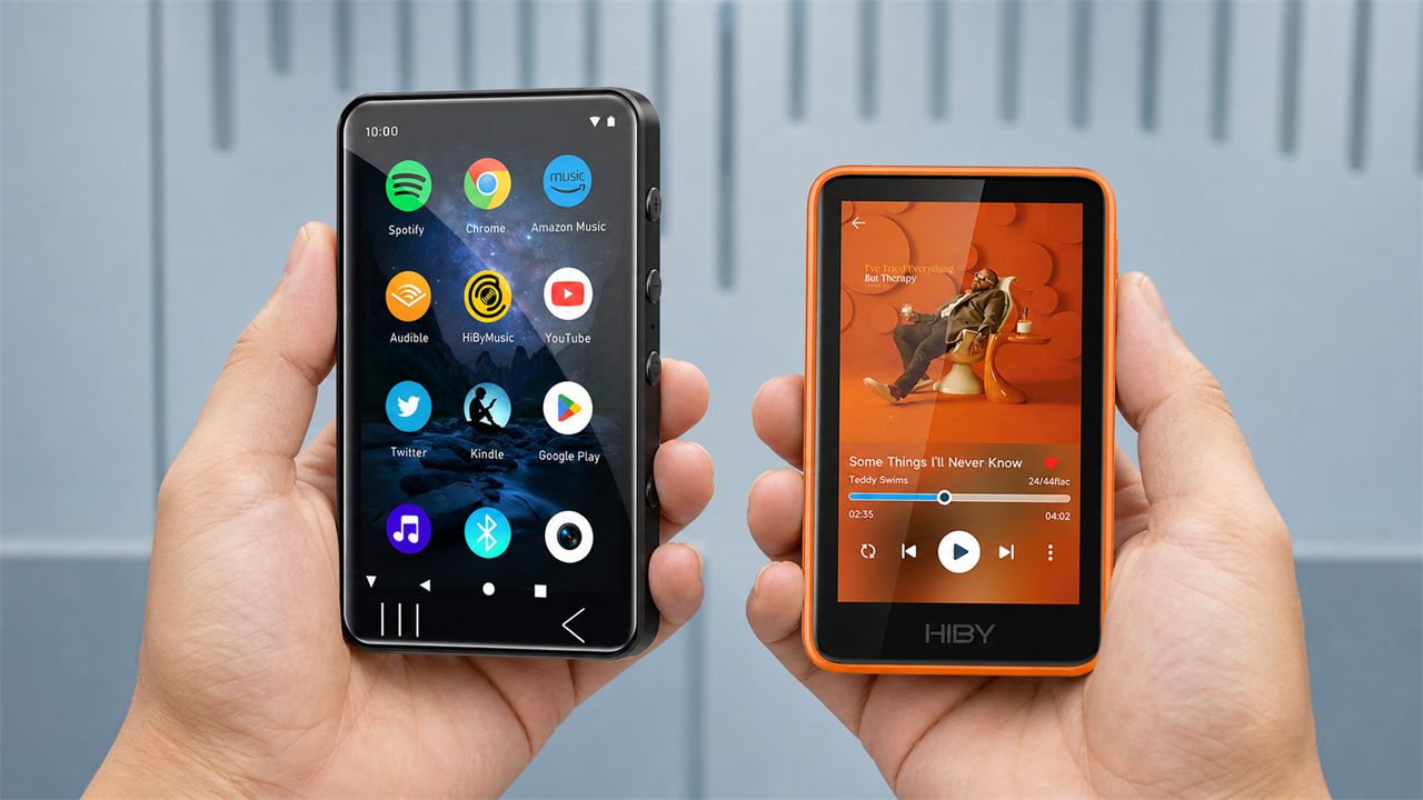 portable music players blog cover for The Best DAP Under 100 USD Top High Res Budget Picks for