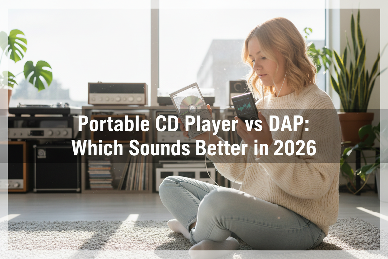 Portable CD Player vs DAP: Which Sounds Better in 2026