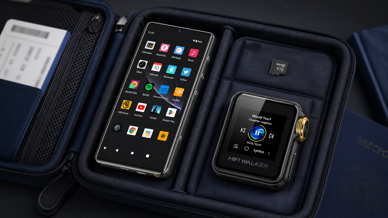 H2 Mini and G7 Pro editorial cover for Best Portable Music Players : Android & Hi-Res Picks