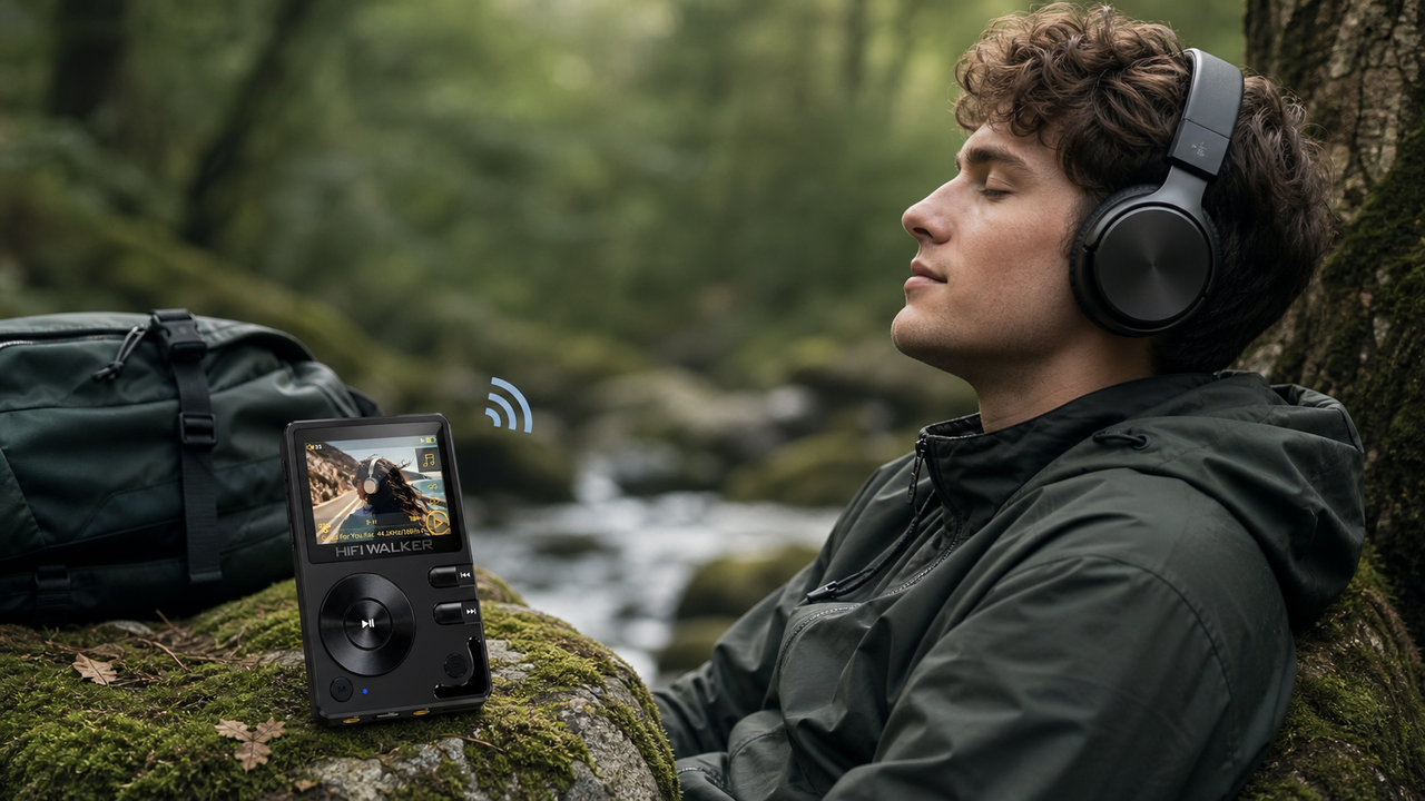 HIFI WALKER H2 in a clean device-to-listener relationship