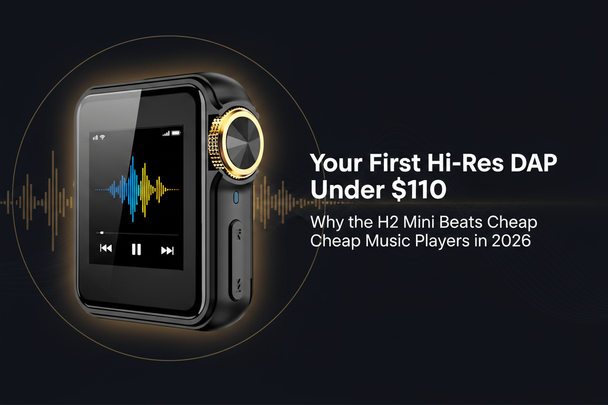 Your First Hi-Res DAP Under $110: Why the H2 Mini Beats Cheap Music Players in 2026