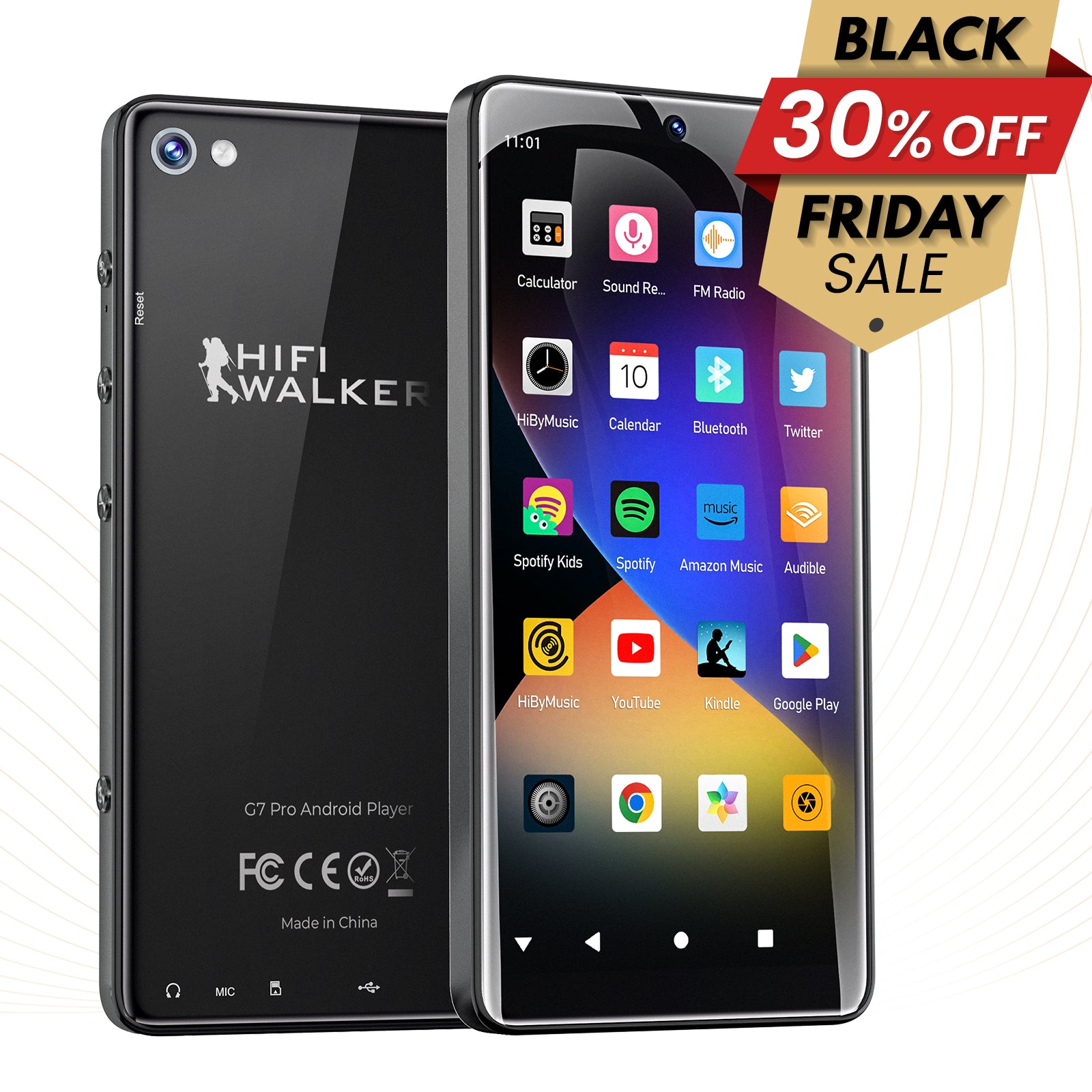 HIFI WALKER G7 Pro Android Player