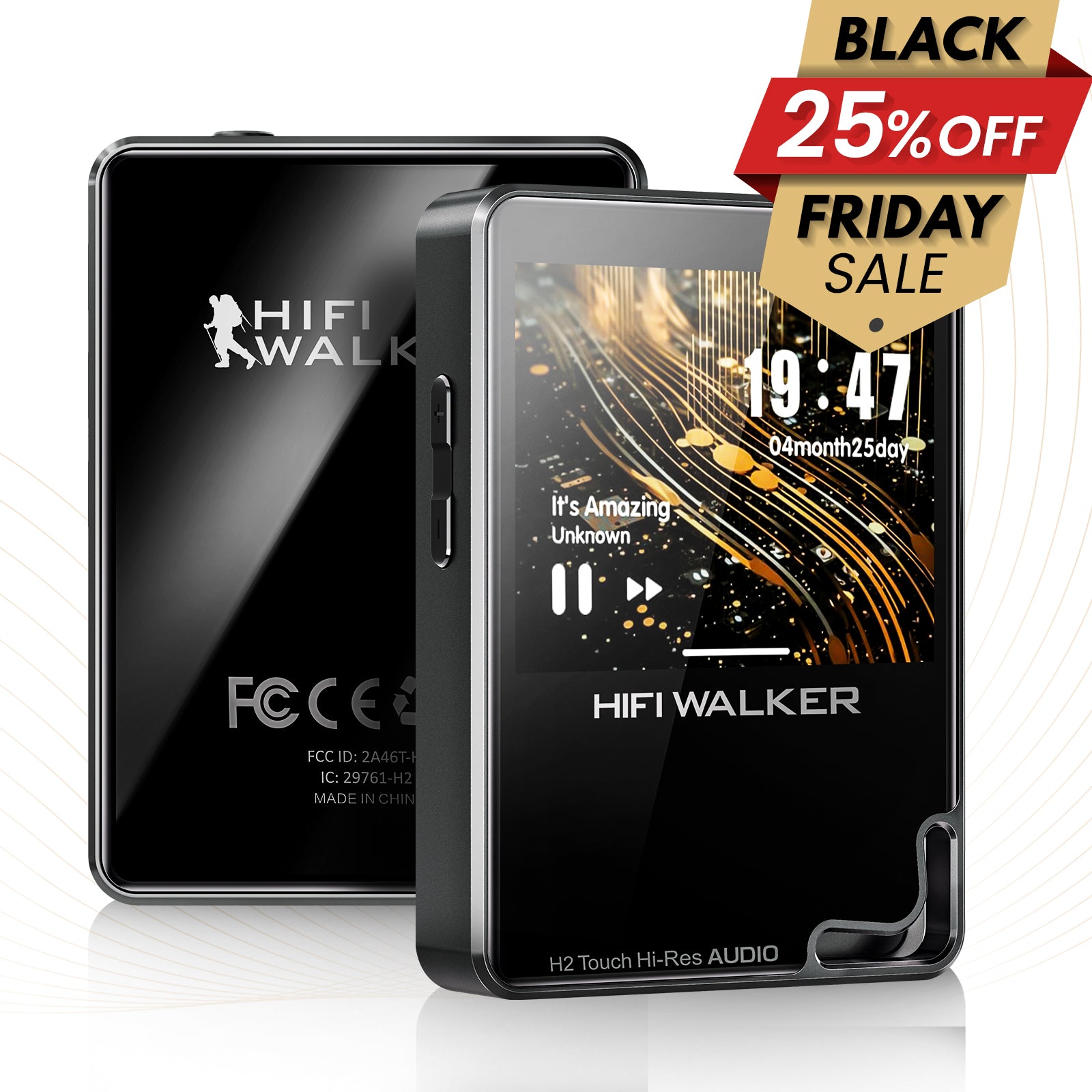 HIFI WALKER H2 Touch Hi-Res Audio Player