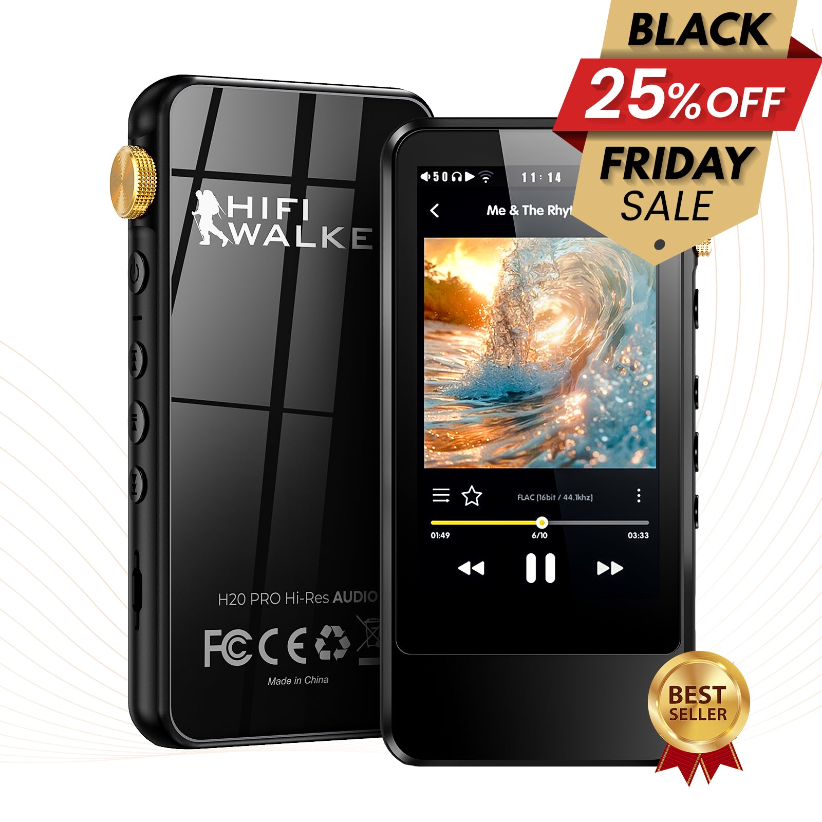 HIFI WALKER H20 Pro Hi-Res Audio Player