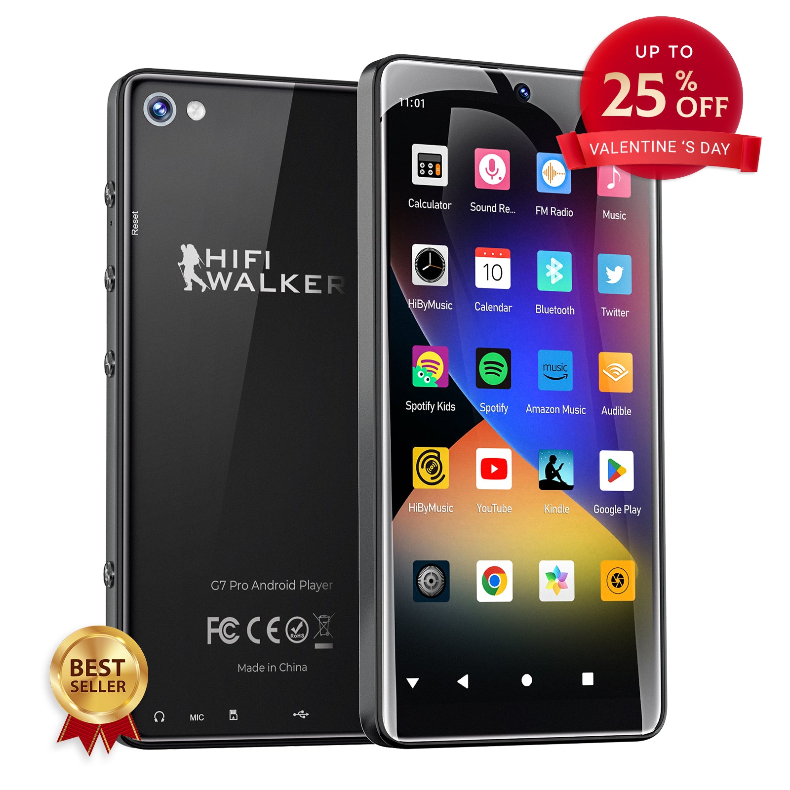 HIFI WALKER G7 Pro Android Player