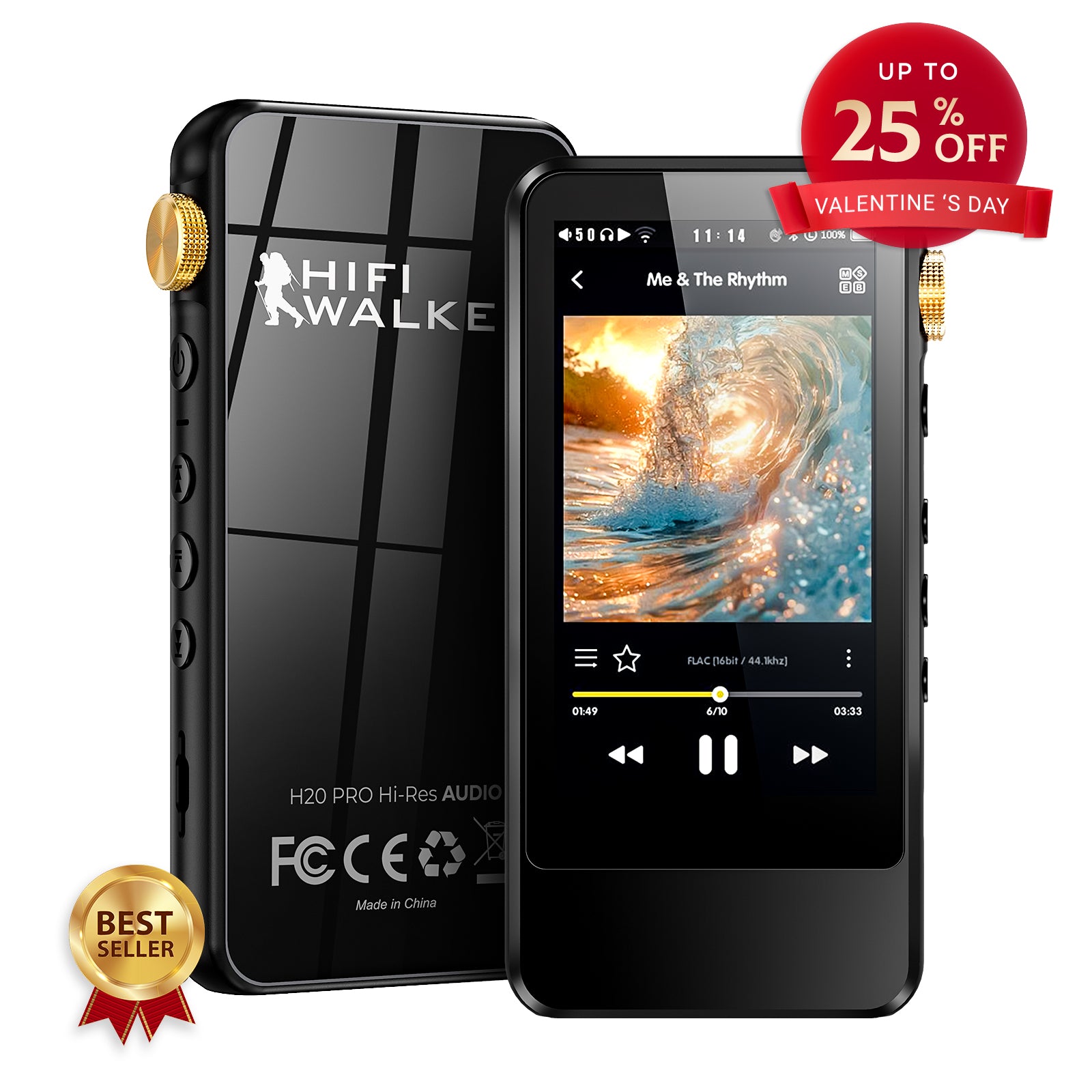 HIFI WALKER H20 Pro Hi-Res Audio Player