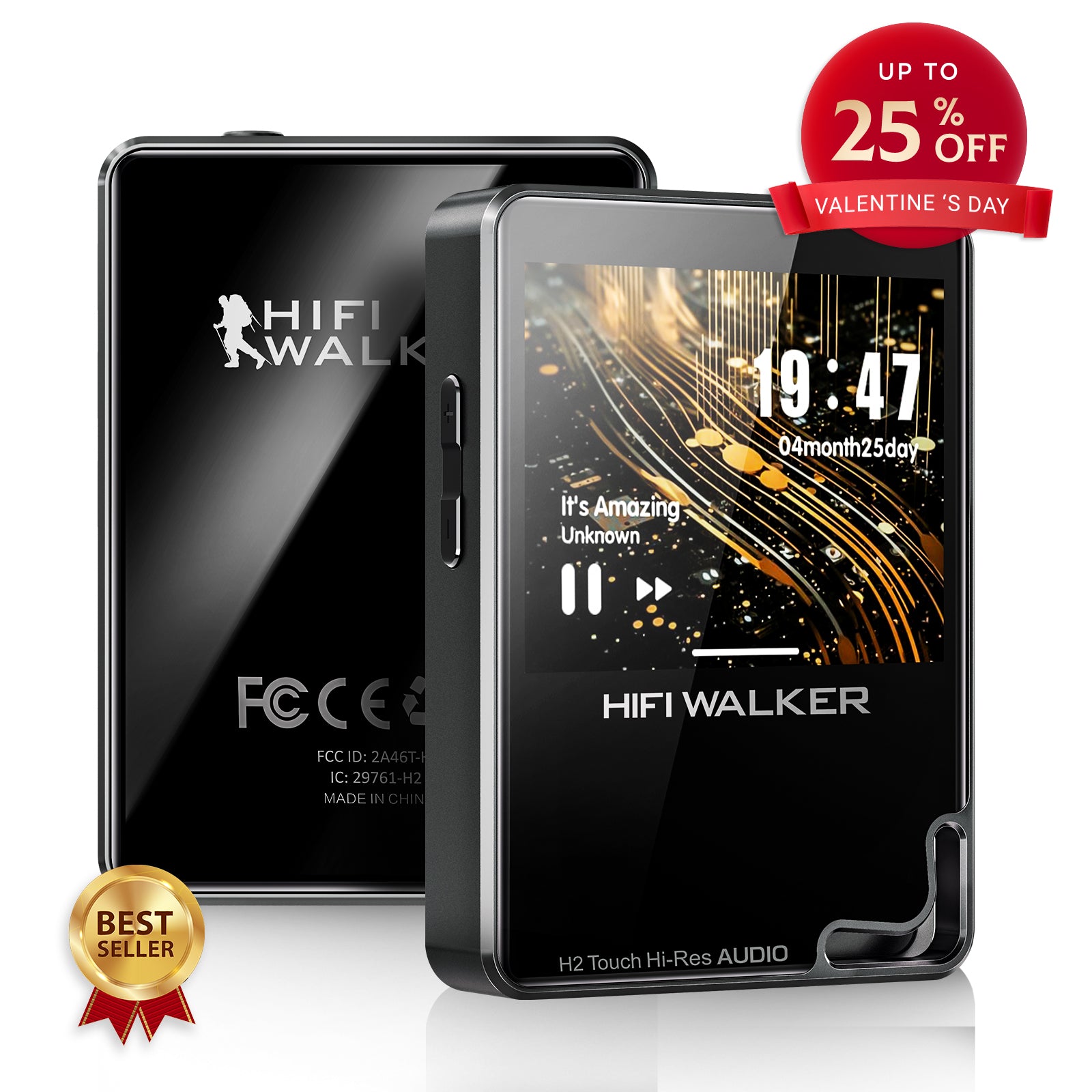 HIFI WALKER H2 Touch Hi-Res Audio Player