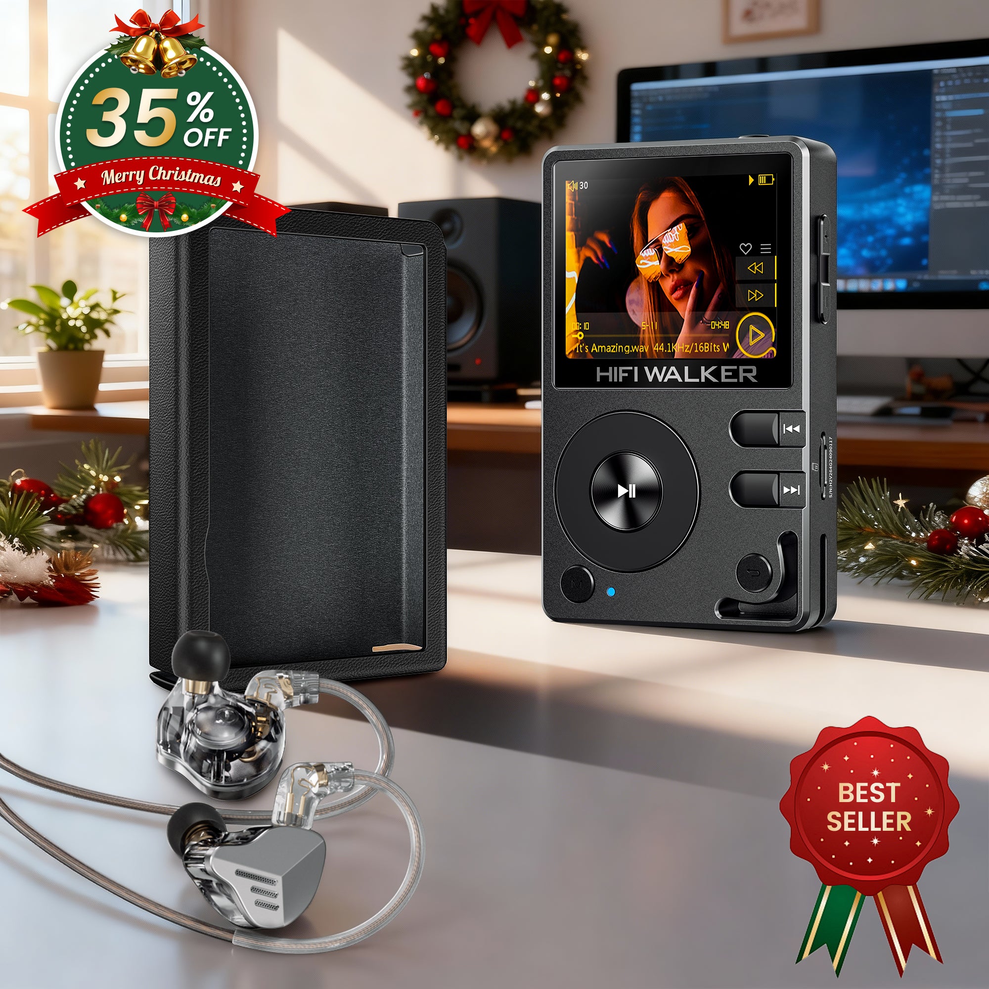 H2 +A20Pro earphone+PU Leather case