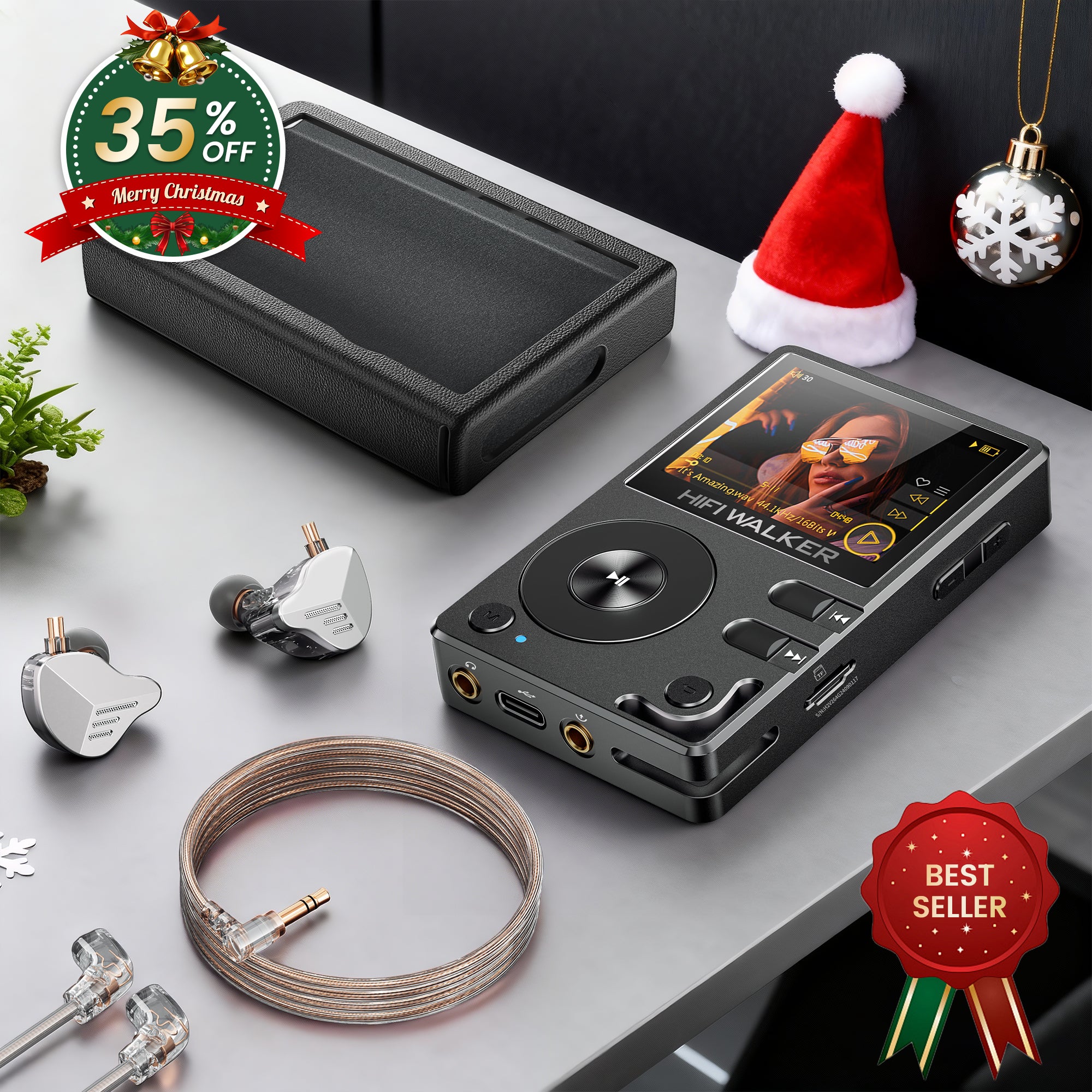 H2 +A20Pro earphone+PU Leather case