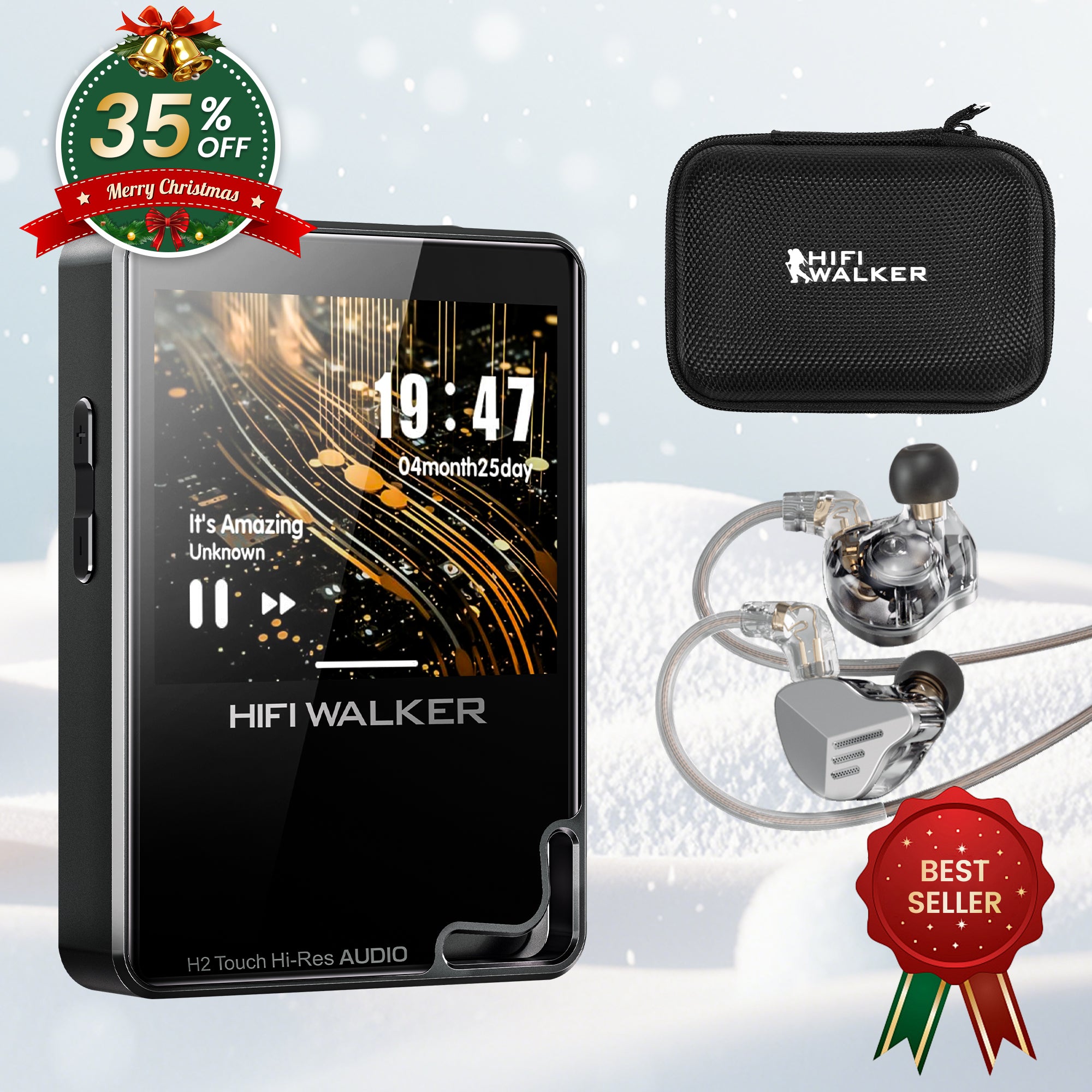 H2Touch +Case+A20Pro earphone