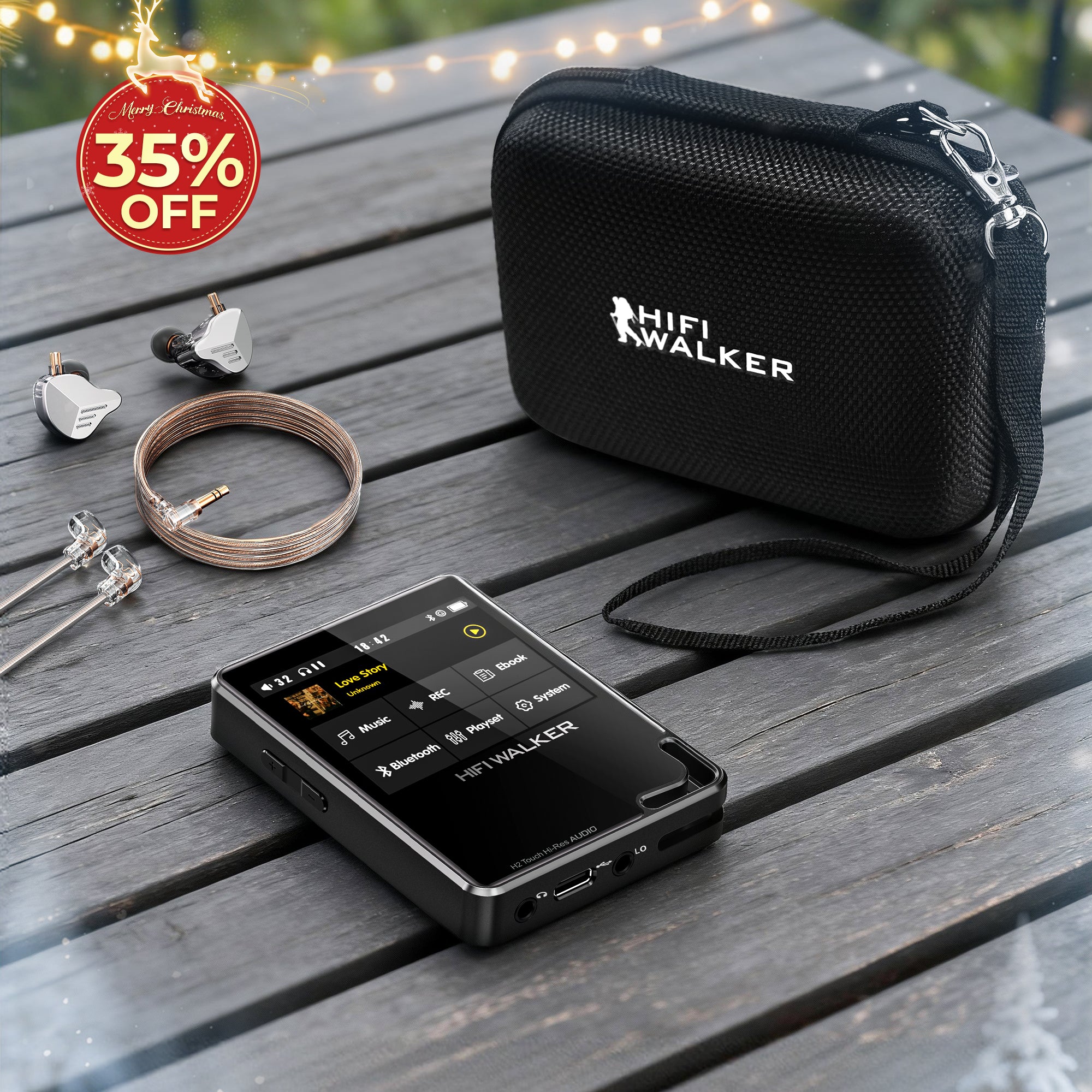 H2Touch +Case+A20Pro earphone