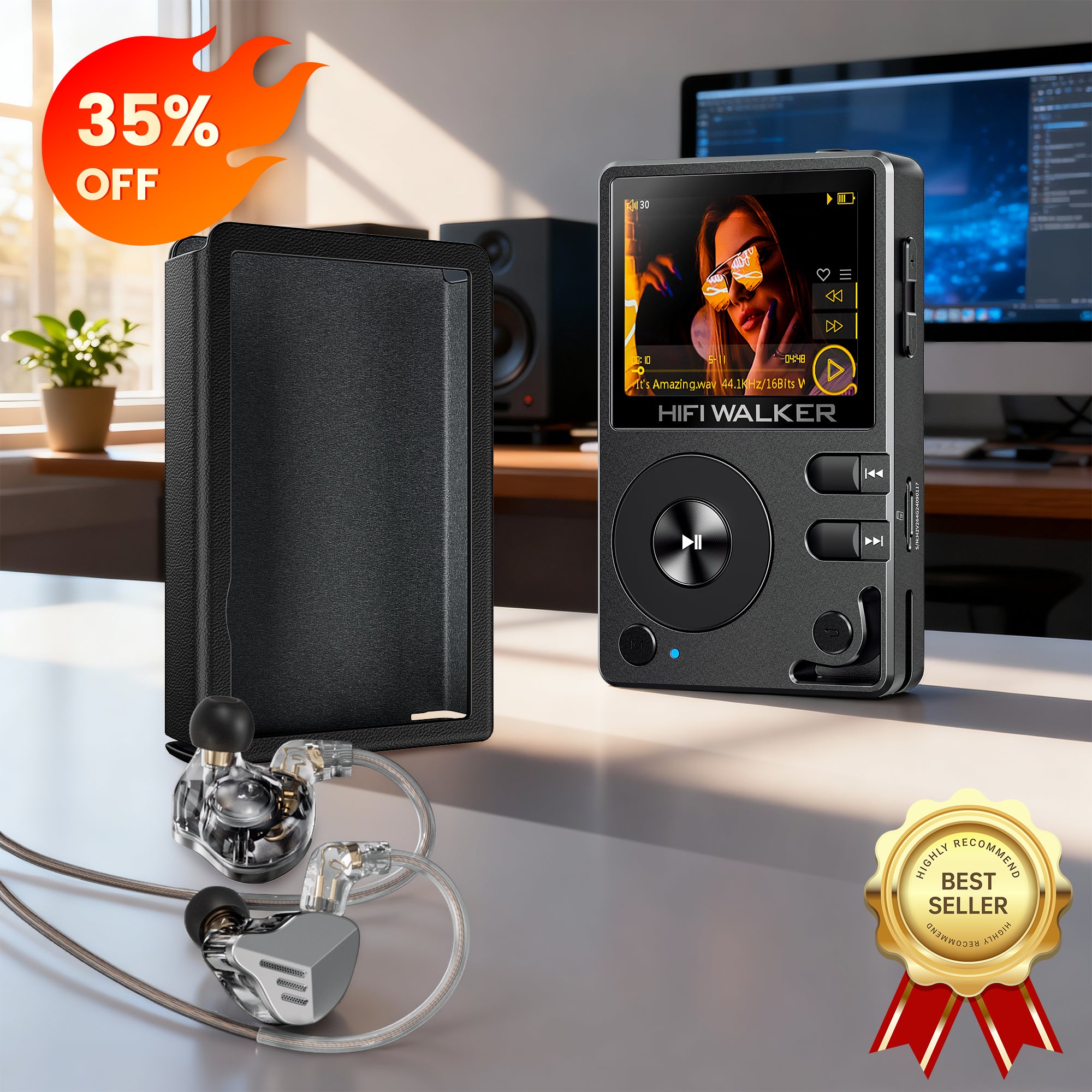 H2 +A20Pro earphone+PU Leather case