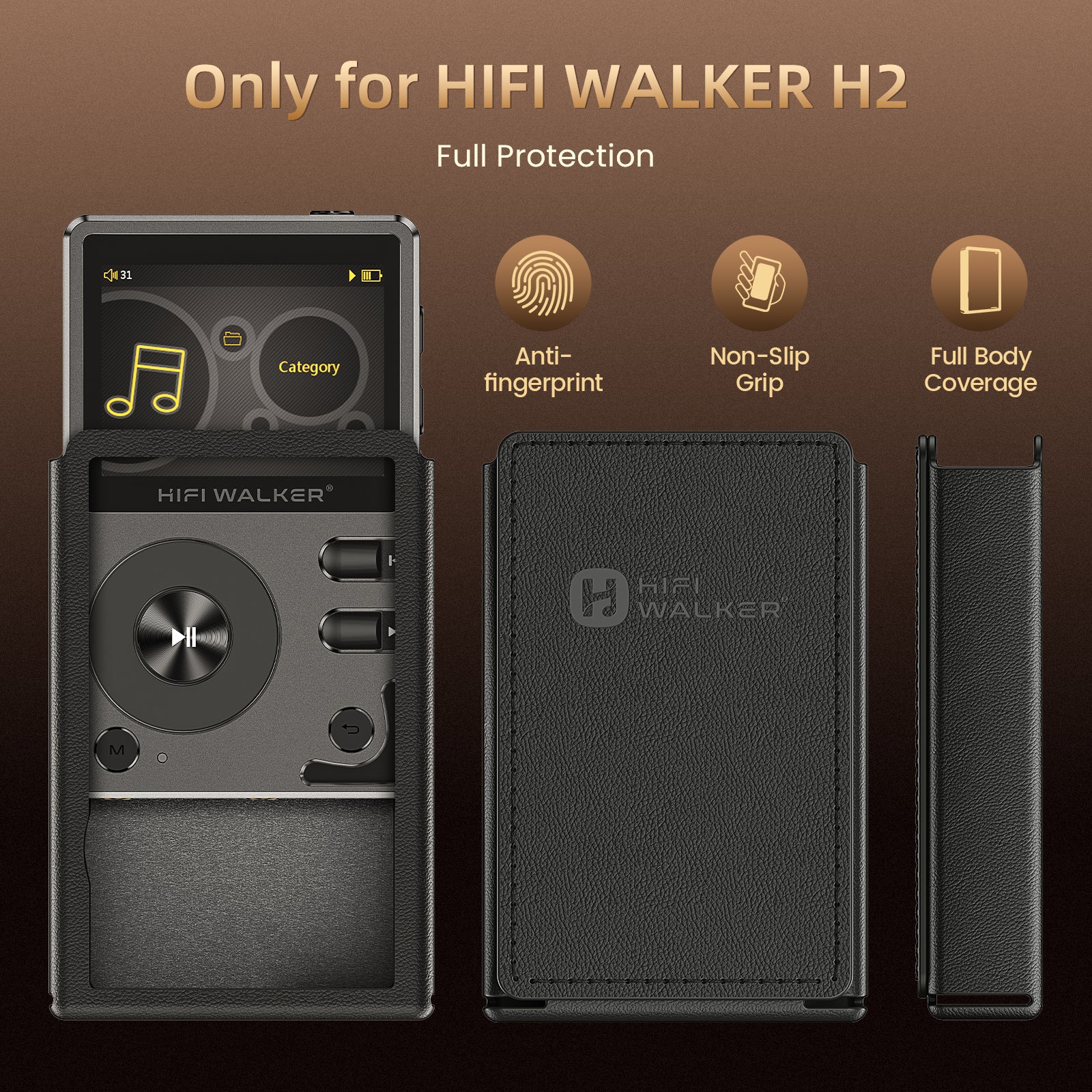 Protective PU Leather Case for H2