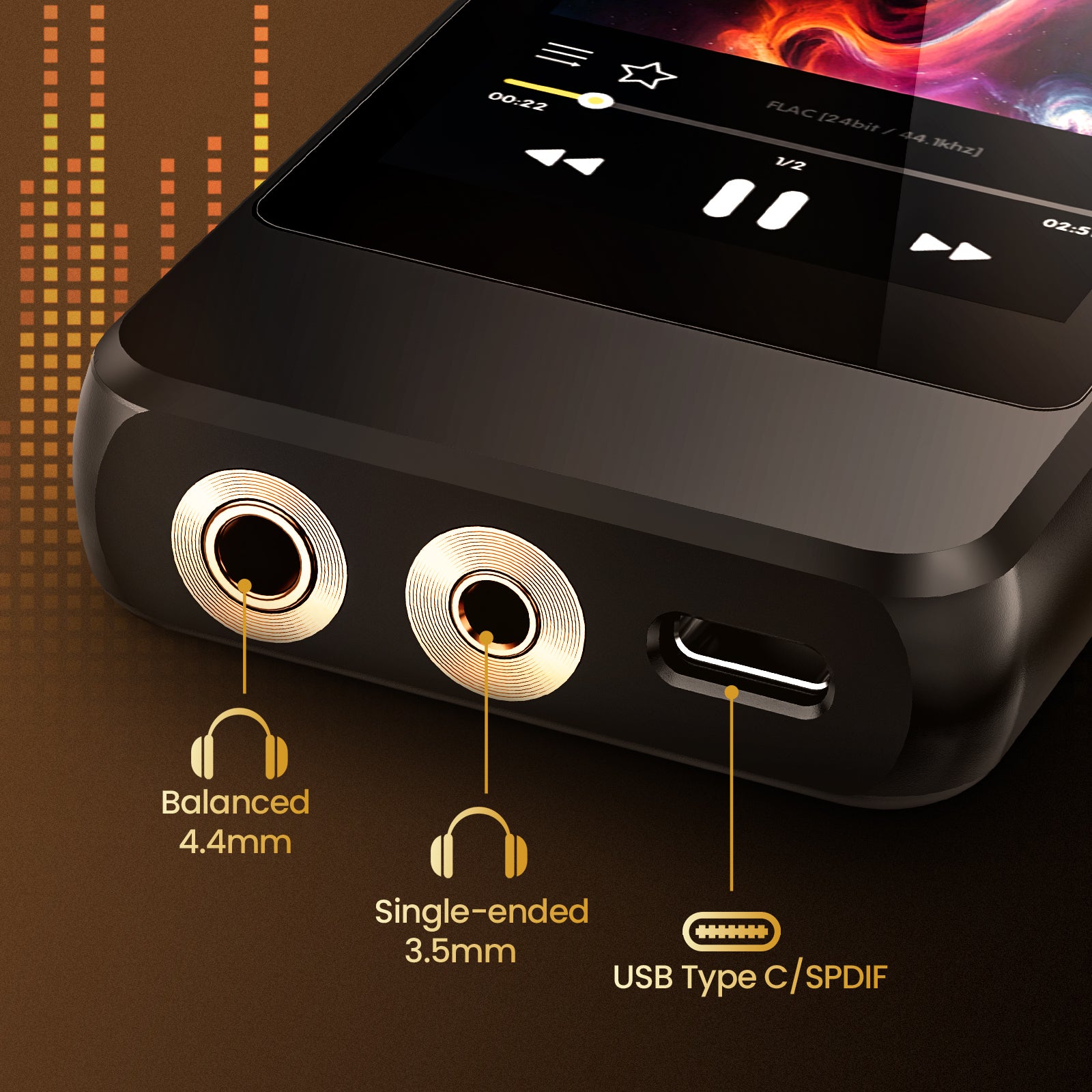 HIFI WALKER H20 Pro Hi-Res Audio Player