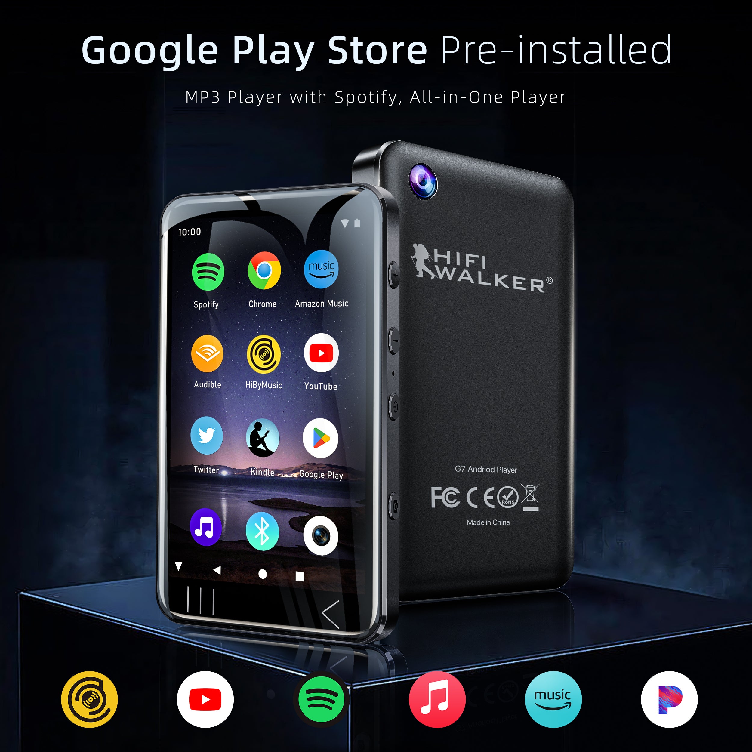 HIFI WALKER G7 Android Player