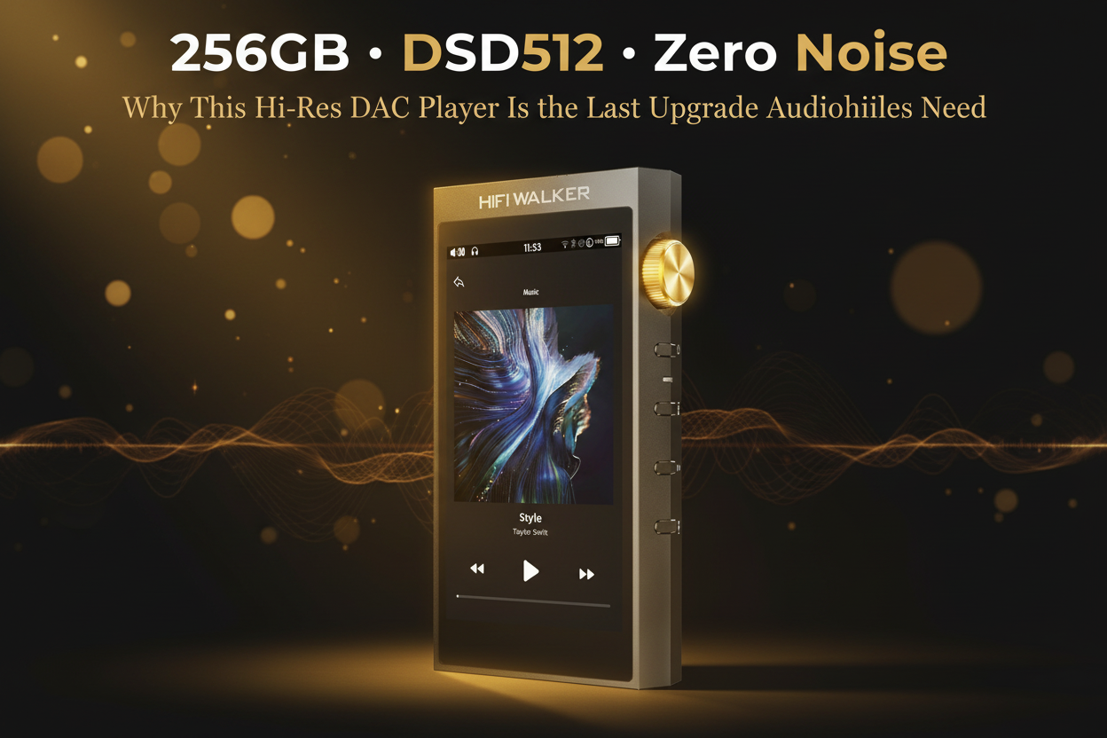 256GB, DSD512, Zero Noise: Why This Hi-Res DAC Player Is the Last Upgrade Audiophiles Need