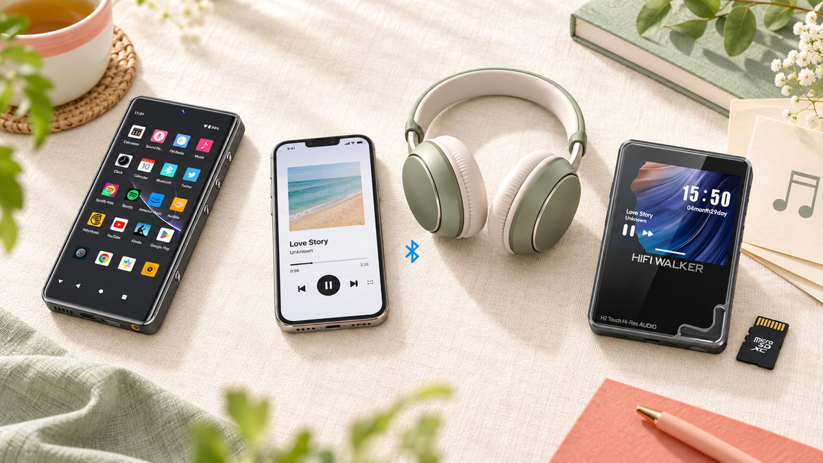 Three legitimate ways to listen to Spotify or owned music on HIFI WALKER players
