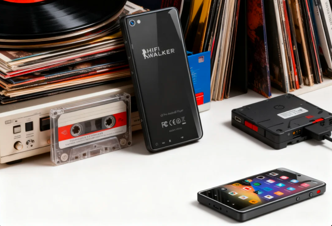 HIFI WALKER G7 Pro Storage Expansion and File Transfer Guide