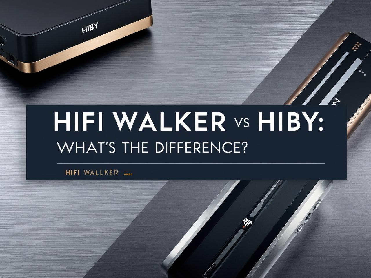 HIFI WALKER vs Hiby: What's the Difference?