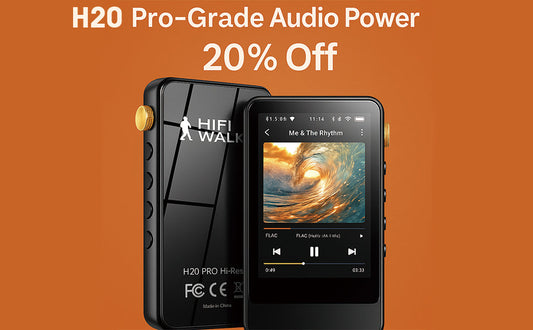 H20 Pro: Pro-Grade Audio Power – 20% Off for Our 10th Anniversary, Starts May 20th!