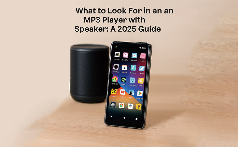 What to Look For in an MP3 Player with Speaker: A 2025 Guide