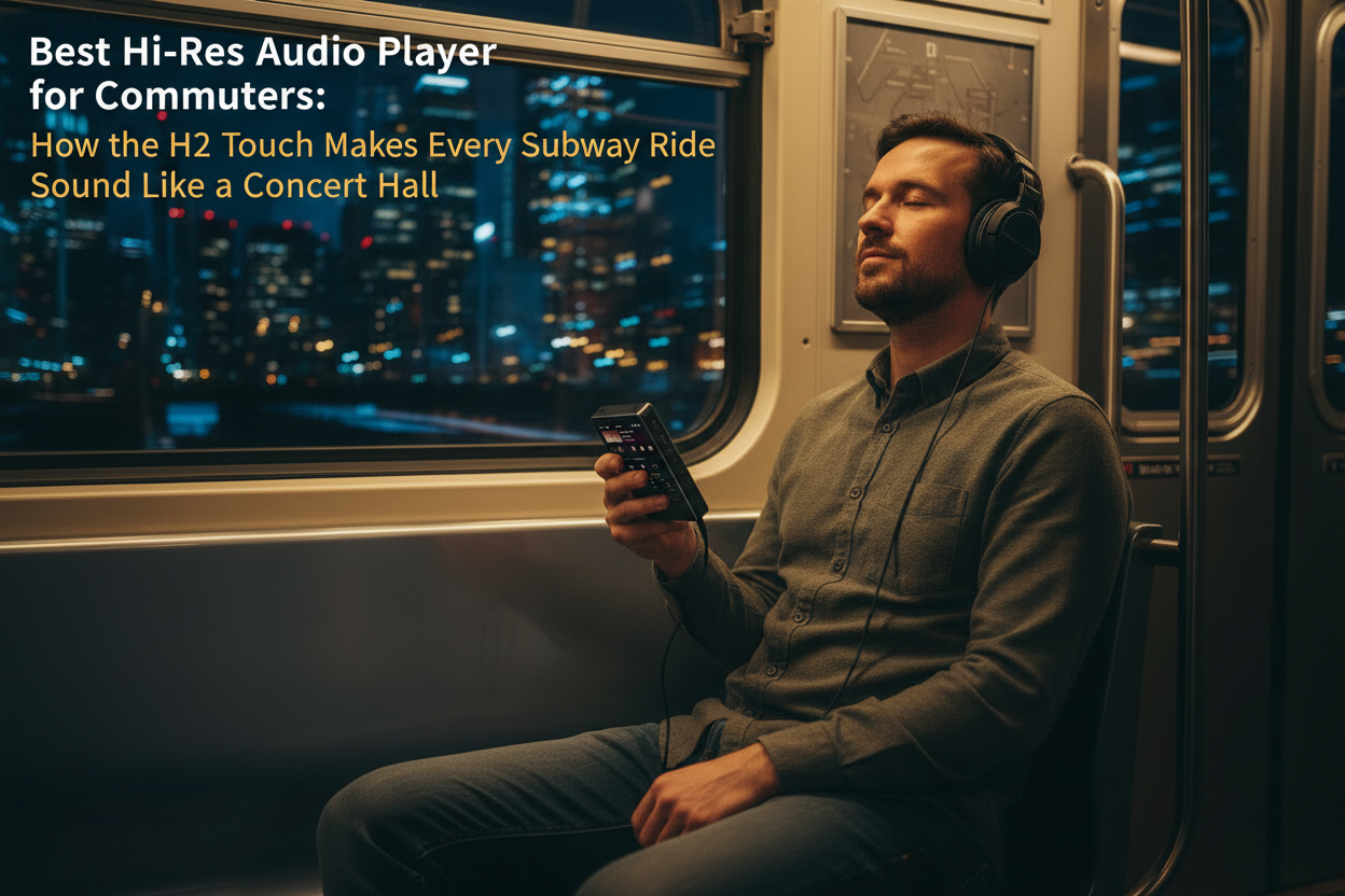 Best Hi-Res Audio Player for Commuters: How the H2 Touch Makes Every Subway Ride Sound Like a Concert Hall