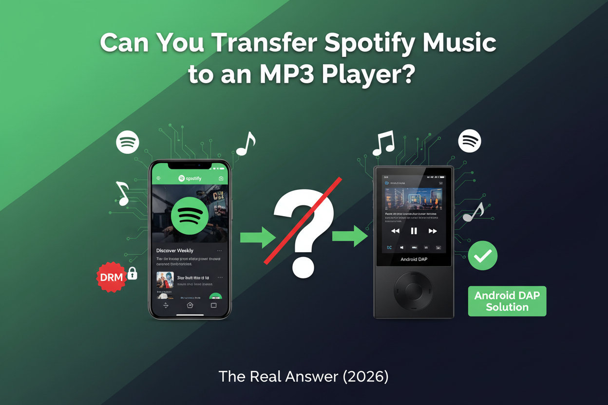 Transfer Spotify to MP3 Player? The Real Answer (2026)